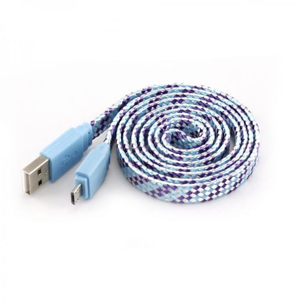 CABLE SBOX USB-MICRO USB 1M Blue