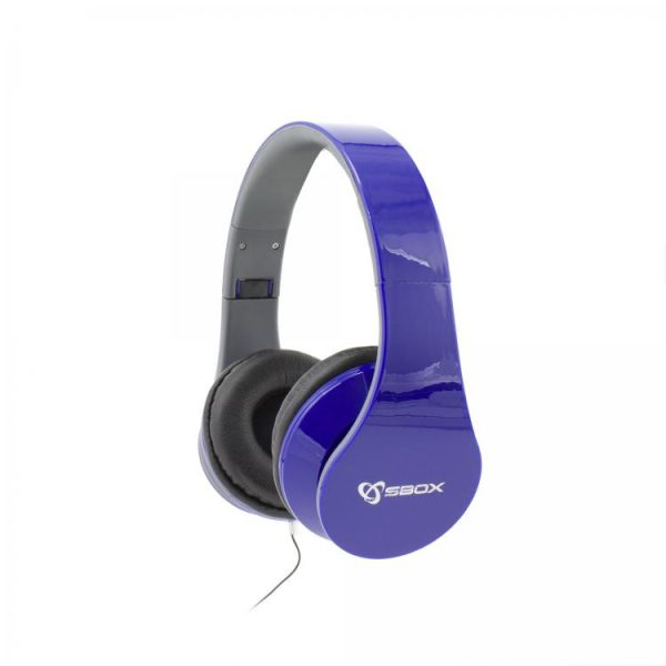 HEADPHONES SBOX HS-501 BLUE