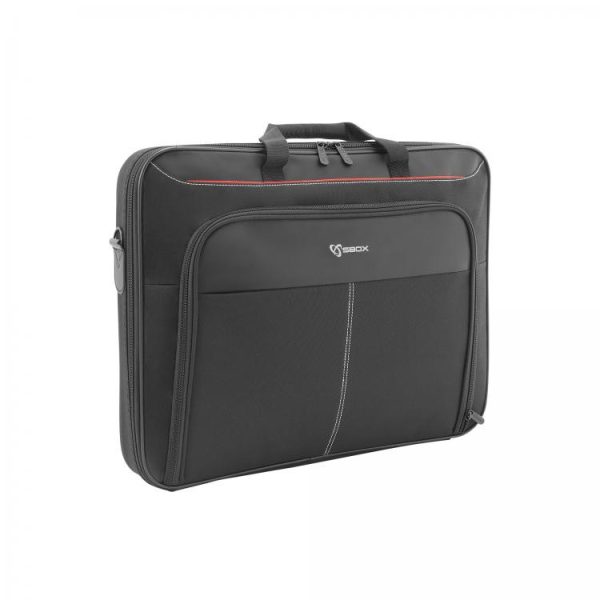 LAPTOP BAG 17.3" - SBOX HONG KONG BLACK NSS-88123