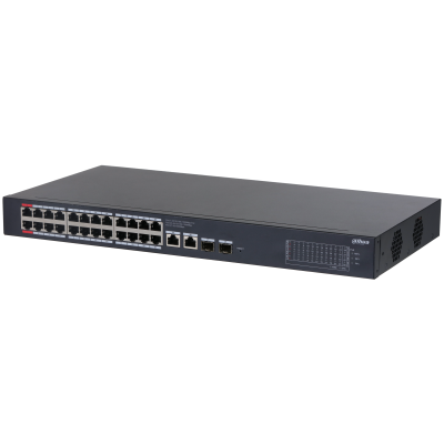 DH-CS4228-24GT-240 28 -Port Cloud Managed Desktop Gigabit Switch with 24-Port PoE