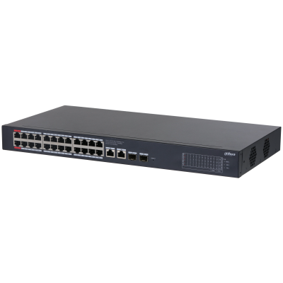 DH-CS4228-24GT-240 28 -Port Cloud Managed Desktop Gigabit Switch with 24-Port PoE