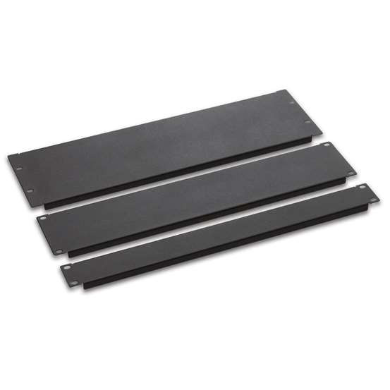 Lande blank panel 1U 19 INCH SCREW TYPE BLACK