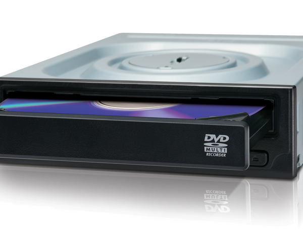 Hitachi LG Internal DVD burner HLDS GH24NSD5 bulk internal black GH24NSD5.ARAA10B