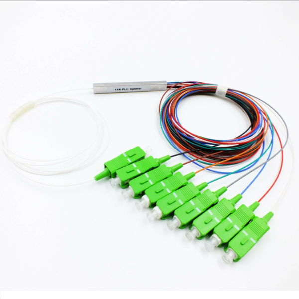 ZTT Fiber Optic Splitter Mini 1*8 SC/UPC PLC Spec 109449