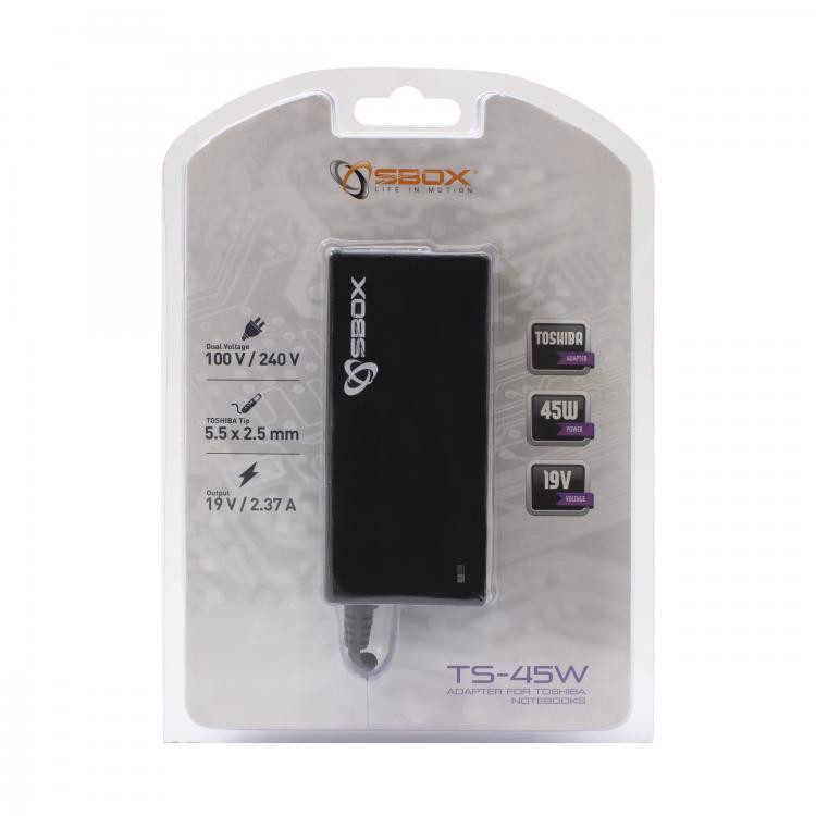 ADAPTER FOR TOSHIBA NOTEBOOKS TS-45W
