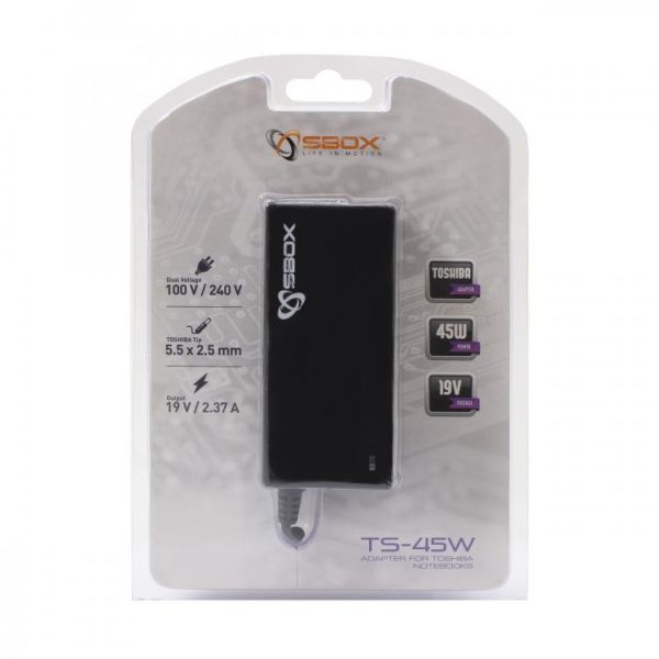 ADAPTER FOR TOSHIBA NOTEBOOKS TS-45W