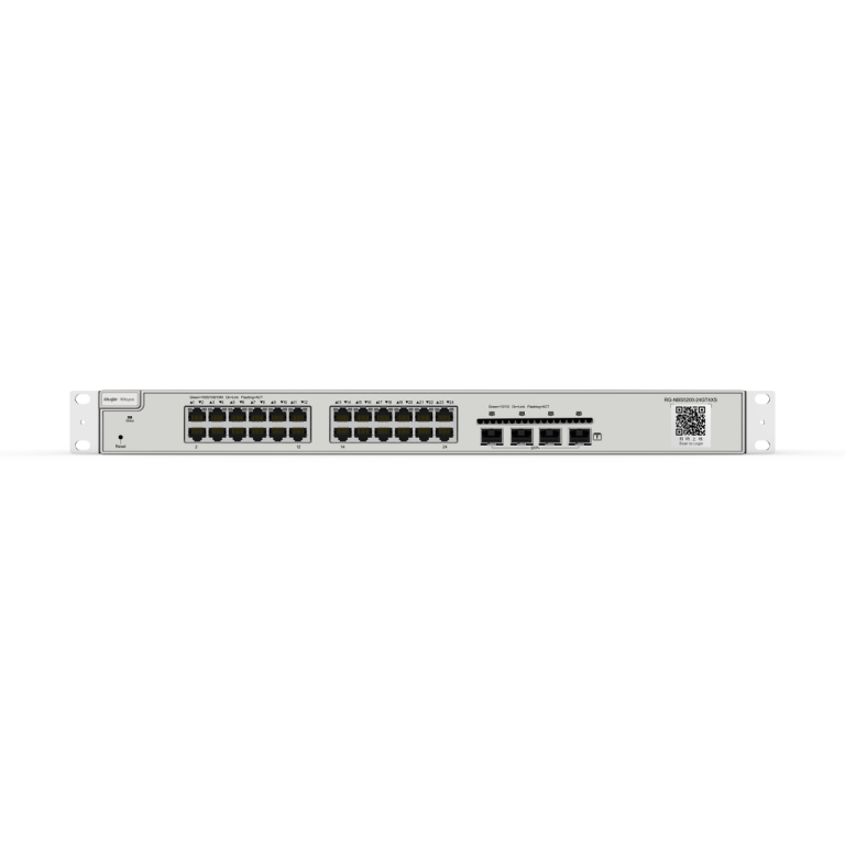 Rujie 24-port Gigabit Layer 3 Non-PoE Switch 4 SFP+ Uplink RG-NBS5200-24GT4XS