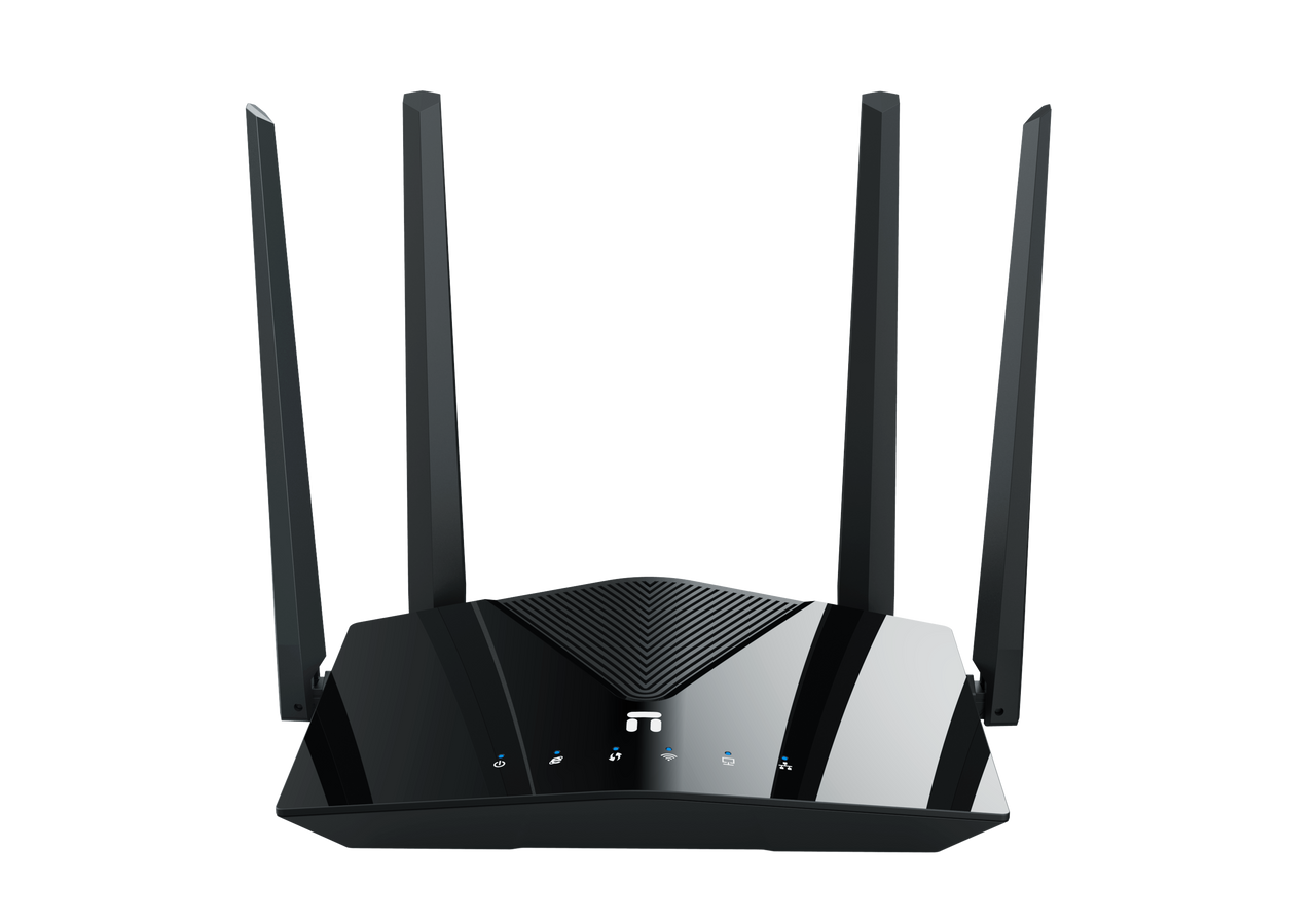 Netis Router WIRELESS 6 AX1500 Gigabit Router CPU 1GHz Ram 128Mb 1*10/100/1000Mbps WAN 3*10/100/1000Mbps LAN MU-MIM EASY MESH TR069 4 external 5dBi antenna NX10 Netis Router WIRELESS 6 AX1500 Gigabit Router CPU 1GHz Ram 128Mb 1*10/100/1000Mbps WAN 3*10/100/1000Mbps LAN MU-MIM EASY MESH TR069 4 external 5dBi antenna NX10