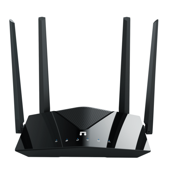 Netis Router WIRELESS 6 AX1500 Gigabit Router CPU 1GHz Ram 128Mb 1*10/100/1000Mbps WAN 3*10/100/1000Mbps LAN MU-MIM EASY MESH TR069 4 external 5dBi antenna NX10