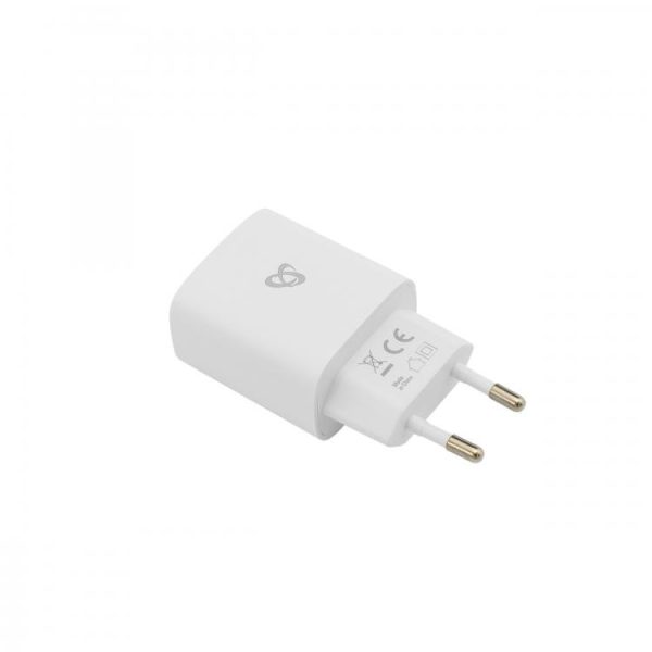 USB HOME CHARGER TYPE-C SBOX HC-120 / 1 Port 5-12V - 20W White