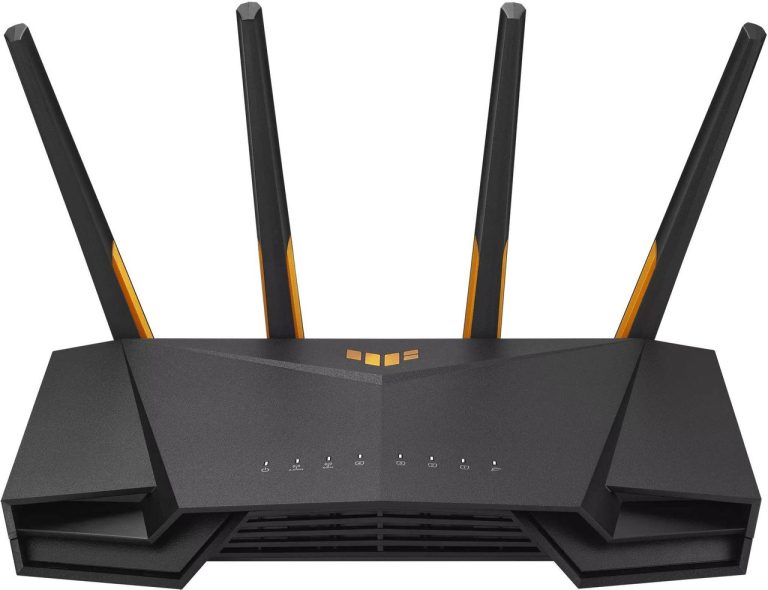 Asus TUF Gaming AX3000 V2 Dual Band WiFi 6 Gaming Router with Mobile Game Mode 3 steps port forwarding 2.5Gbps port AiMesh for mesh WiFi AiProtection Pro network security