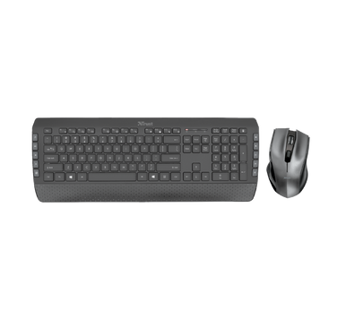 Trust Keyboard and Mouse Tecla-2 Wireless Black 23239