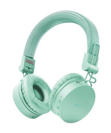 Trust Headphones Wireless Tones Bluetooth Turqouise 23912