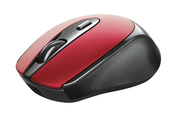 Trust ZAYA WRL RCHRGABLE MOUSE RED 24019