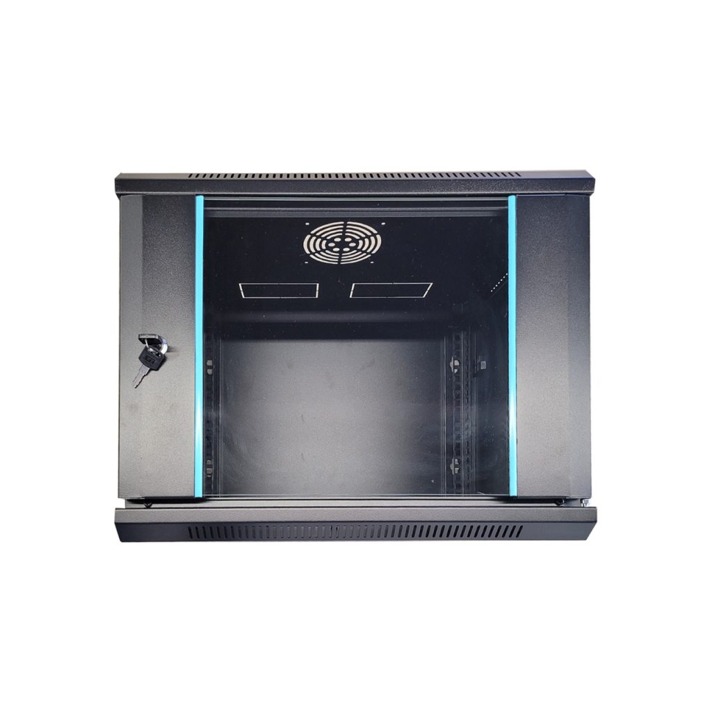 Leksus CABINET SOHO 7U 19’’ W:540 D:400MM FLAT PACK Black LKS-WM-075440