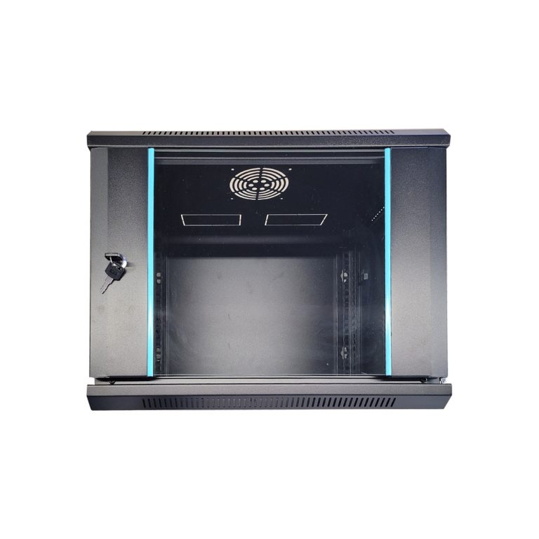 Leksus CABINET SOHO 7U 19’’ W:540 D:400MM FLAT PACK Black LKS-WM-075440