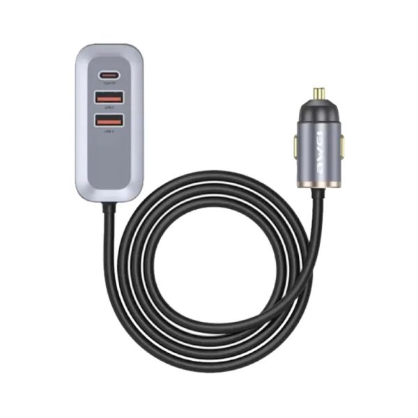 Awei Fast Charging Car Charger C-835