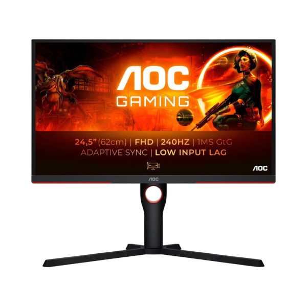 AOC 24.5" FHD Gaming Monitor 25G3ZM/BK