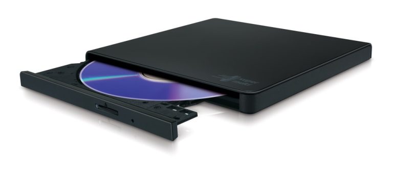 Hitachi-LG GP57ES40 DVDRW External DVD-Burner HLDS Slim USB Silver GP57ES40.AHLE10B