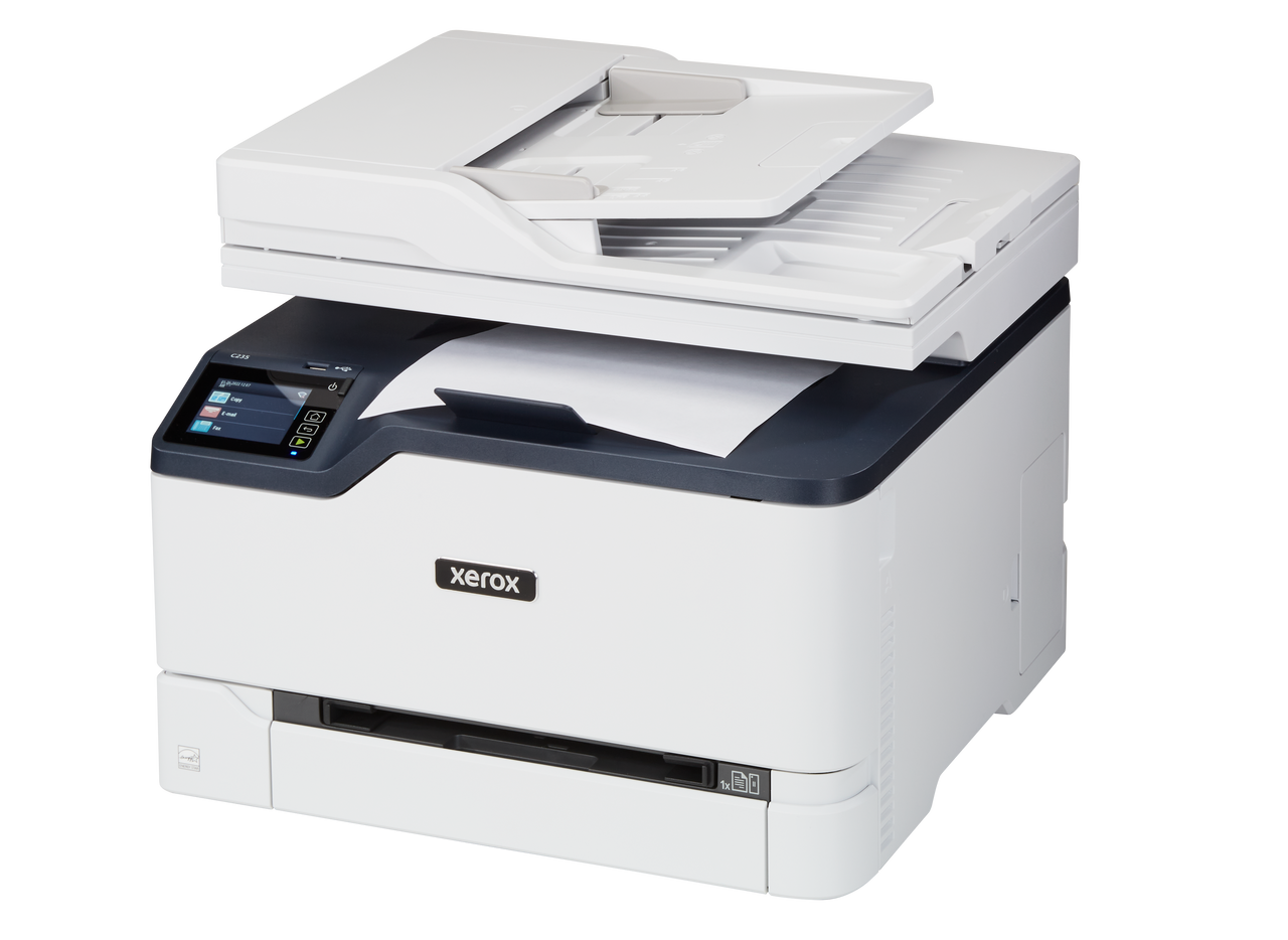 Xerox C235 Color Print/Copy/Scan/Fax Up To 24ppm Automatic 2-Sided Print USB/Ethernet/Wi-Fi 250-Sheet Tray C235/DNI Xerox C235 Color Print/Copy/Scan/Fax Up To 24ppm Automatic 2-Sided Print USB/Ethernet/Wi-Fi 250-Sheet Tray C235/DNI