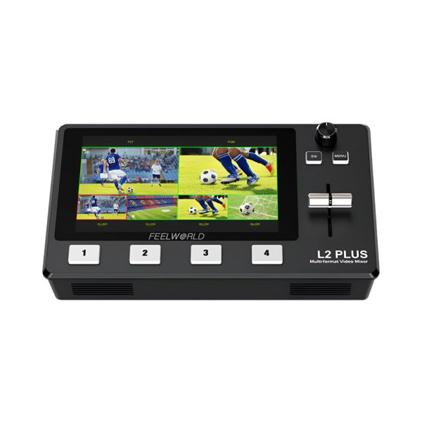 FeelWorld L2 Plus HDMI Livestream Switcher with 5.5" LCD Monitor