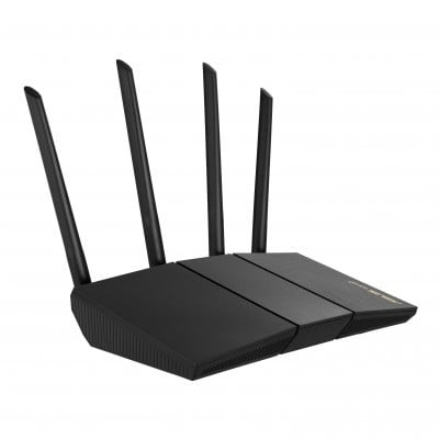ASUS RT-AX57 (AX3000) Dual Band WiFi 6 Extendable Router Instant Guard Advanced Parental Controls Built-in VPN AiMesh Compatible Gaming & Streaming Smart Home 90IG06Z0-MO3C00