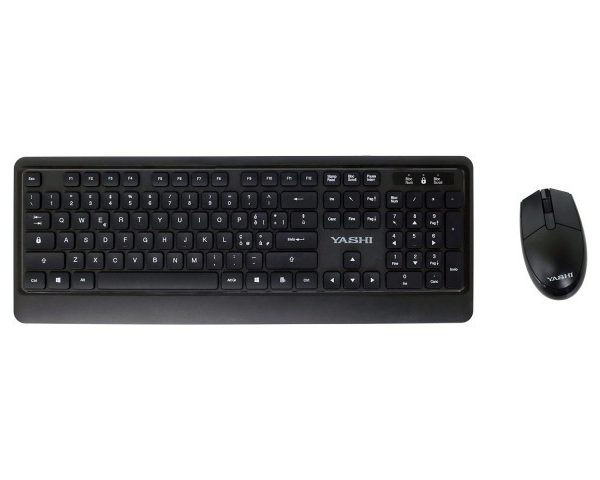 YASHI EXCLUSIVE WIRELESS KEY+MOUSE BLACK