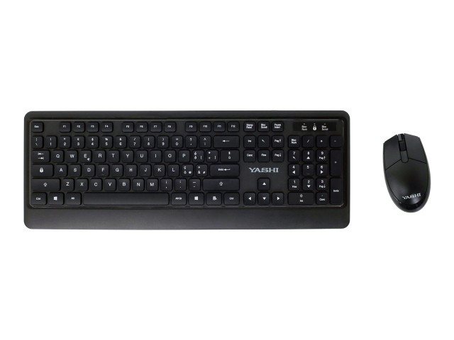 YASHI EXCLUSIVE WIRELESS KEY+MOUSE BLACK