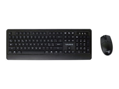 YASHI EXCLUSIVE WIRELESS KEY+MOUSE BLACK