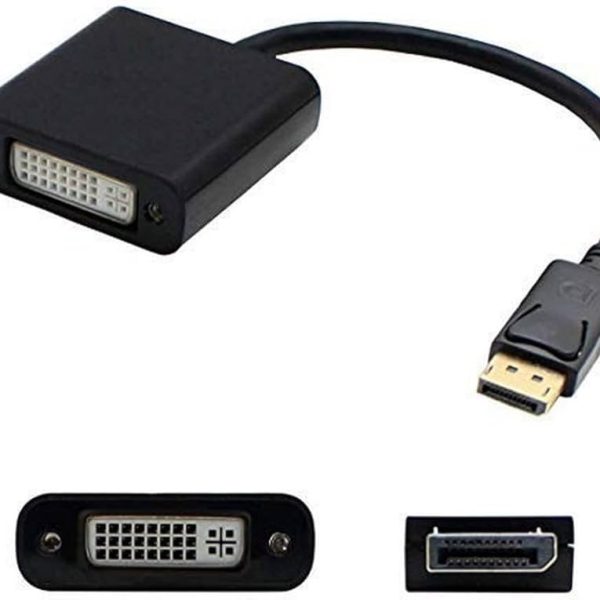 DP-DVI Delock Adapter DisplayPort 1.1 male > DVI female Passive black 61847