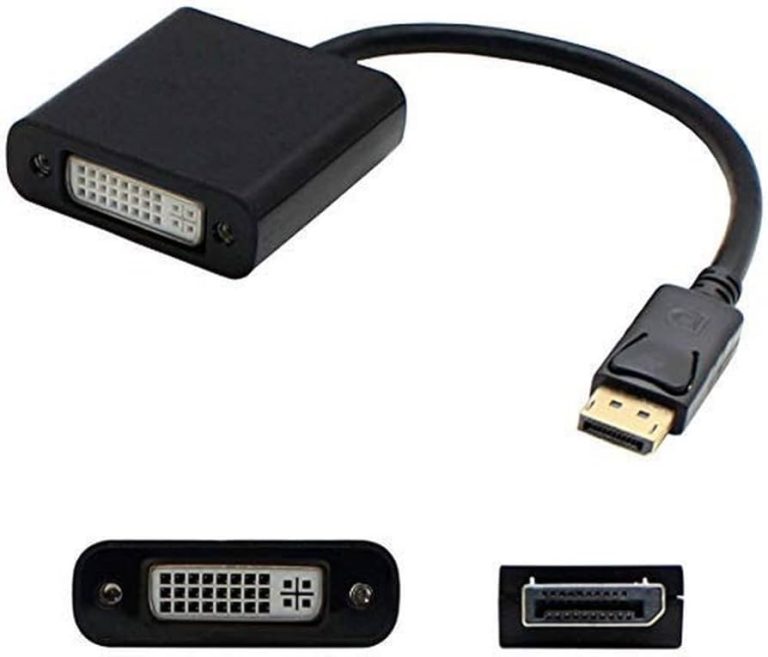 DP-DVI Delock Adapter DisplayPort 1.1 male > DVI female Passive black 61847
