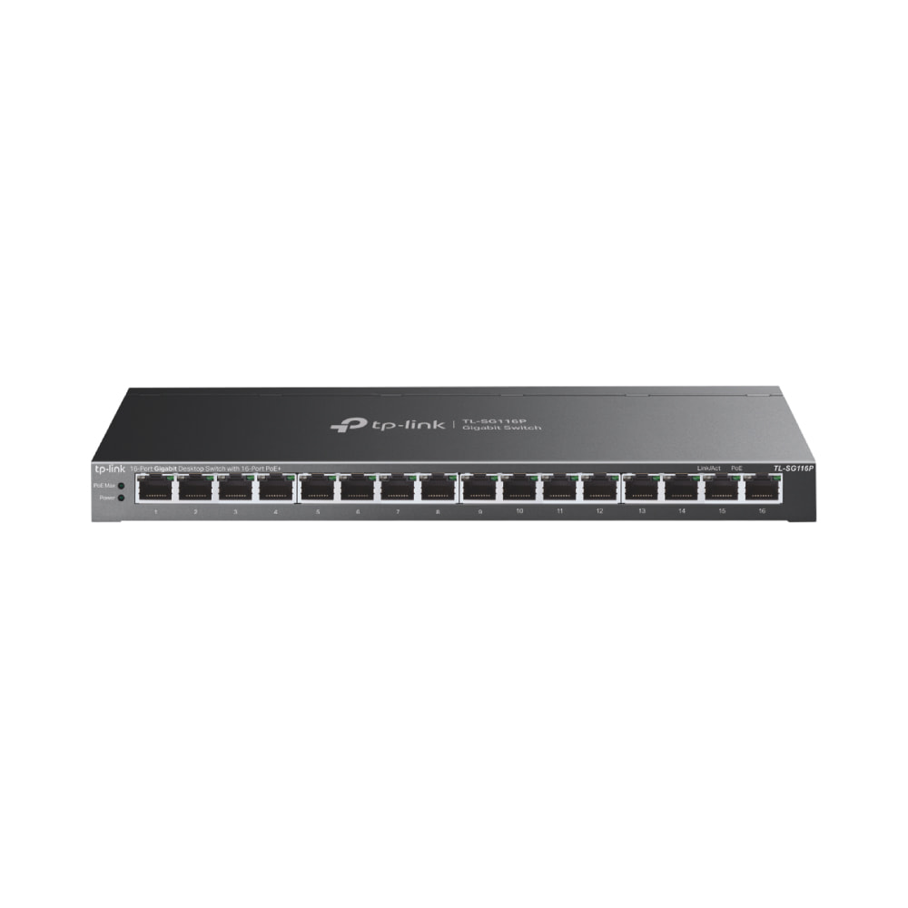 TP-Link 16-Port Gigabit Desktop Switch with 16-Port PoE+