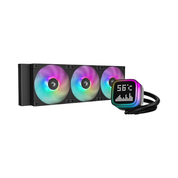 DeepCool LP360 Liquid Cooler with Matrix Display