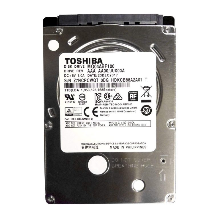 HDD 1TB 2.5" Toshiba MQ04ABF100 5400RPM 128MB MQ04ABF100