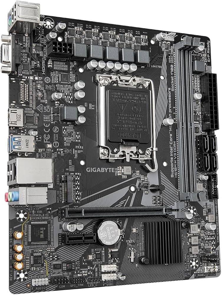 GIGABYTE H610M H V3 DDR4 Motherboard Intel H610 Express LGA 1700 micro ATX H610M H V3 DDR4