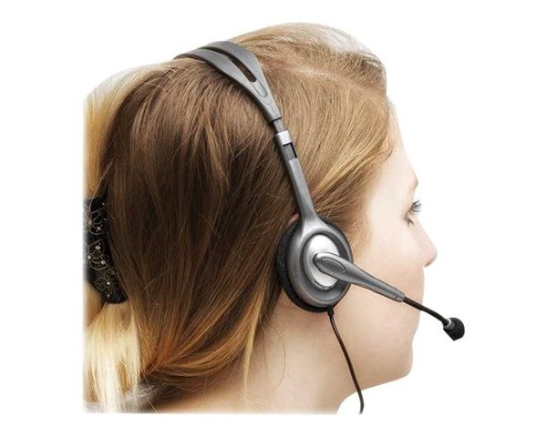 Logitech H110 Stereo Headset On Ear Wired 981-000593
