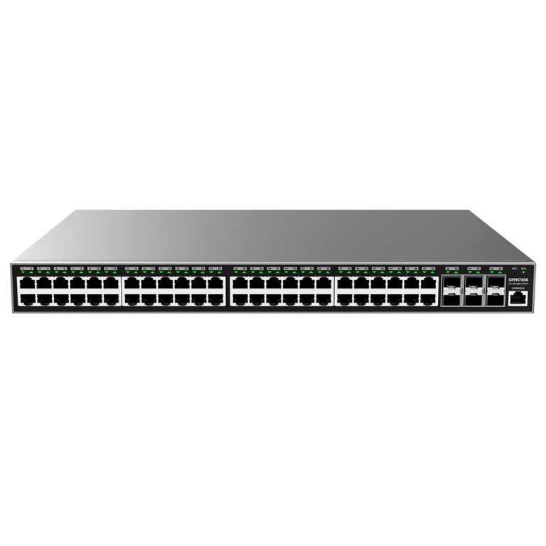 Grandstream GWN7806 48 port Gigabit Enterprise Layer 2+ Managed Gigabit +6 Gigabit SFP port