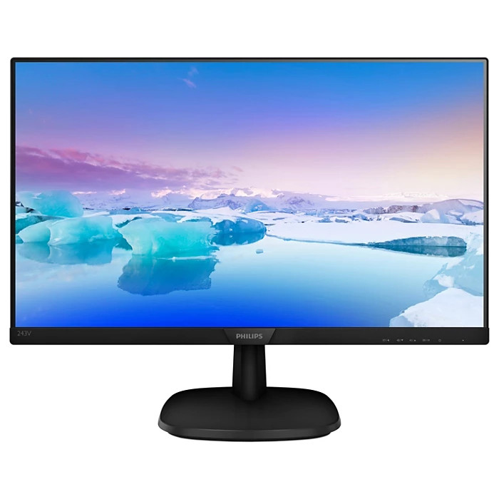 Philips V Line Full HD 1920 x 1080 pixels LCD monitor 60Hz Speakers HDMI DP VGA 243V7QJABF/00