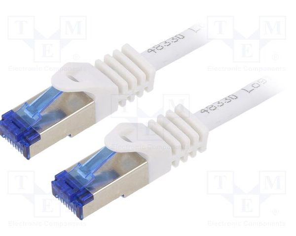 LogiLink Patch Cable 1m Ultraflex Cat.6A S/FTP White C6A031S