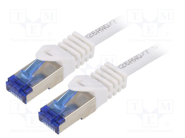 LogiLink Patch Cable 2m Ultraflex Cat.6A S/FTP White C6A051S