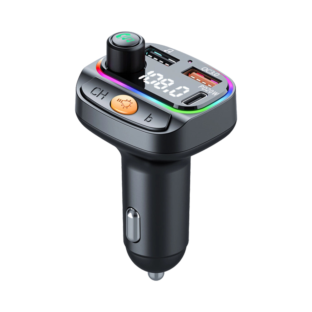 WiWU Wi-QC031 BT Car FM Transmitter & Charger
