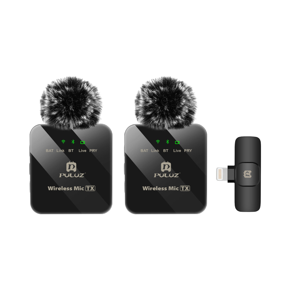 Puluz Wireless Microphone System Lightning Port