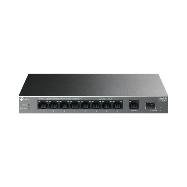 TP-Link 10-Port Gigabit Desktop Switch with 8-Port PoE+