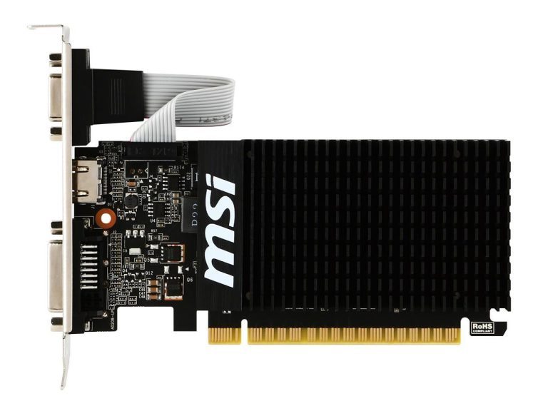 GT710 2GB MSI Silent passive LP / 1xDVI / 1xHDMI / 1xVGA