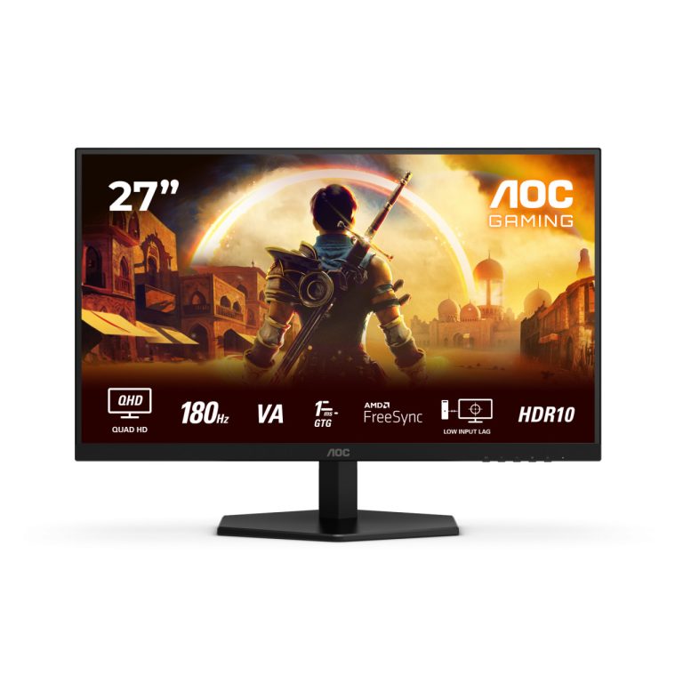 AOC Gaming Q27G42XNE 27 inch Quad HD Monitor 180 Hz