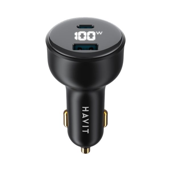 HAVIT CC100W Dual Port Car Charger