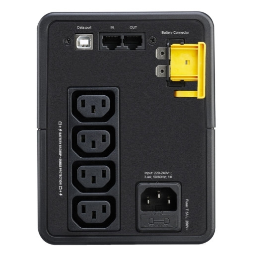 APC Back-UPS 750VA/410W 230V AVR Line interactive 4 X IEC C13 Battery Backup IEC C14 Input BX750MI