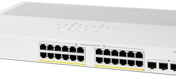 Cisco Switch Catalyst 1200 24-port GE PoE 4x1G SFP C1200-24P-4G