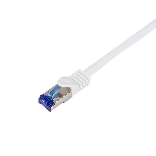 LogiLink Patch Cable 0.25 m Ultraflex Cat.6A S/FTP White C6A011S