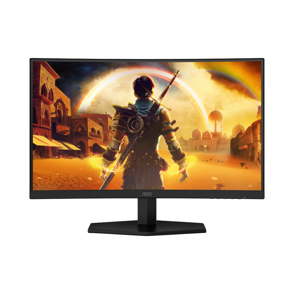 cba9b812-alb571-1 AOC 24" FHD Curved Gaming Monitor